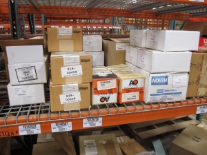 LOT TO INCLUDE: 3M, DRAGER, NORTH, MISC. RESPIRATOR FILTERS, CARTRIDGES, AND DUST MASKS. LOADING & HANDLING FEE $15-4224